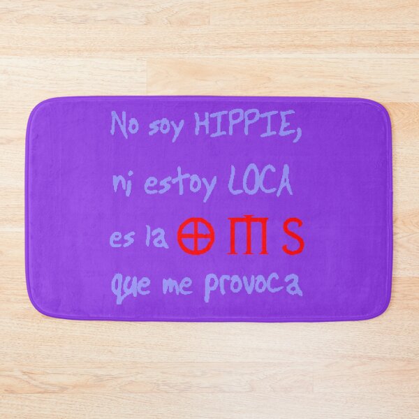 Item preview, I am not Hippie nor am I Crazy It is the WHO that provokes me designed and sold by EstherMumVisual.