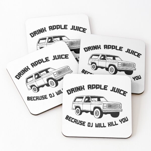 Item preview, Drink Apple Juice Because OJ Will Kill - Simpson designed and sold by urban-design.