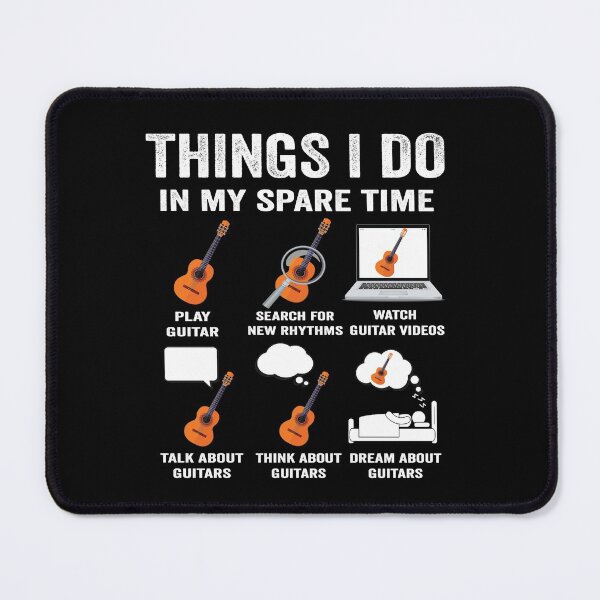 Item preview, Things I do in my spare time guitar lover player music fan designed and sold by jojocat90.