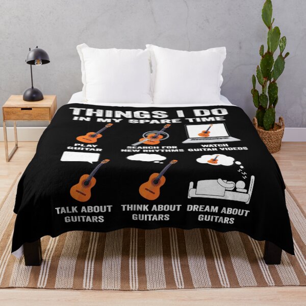 Item preview, Things I do in my spare time guitar lover player music fan designed and sold by jojocat90.