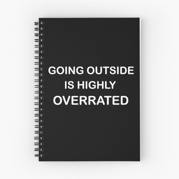 Item preview, Going Outside is Highly Overrated designed and sold by Wadia Hamda.
