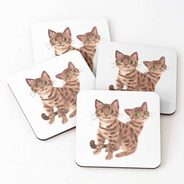 Item preview, Bengal cats designed and sold by Kaoryn Chan.