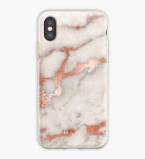 Rose gold marble phone case cover iPhone Case