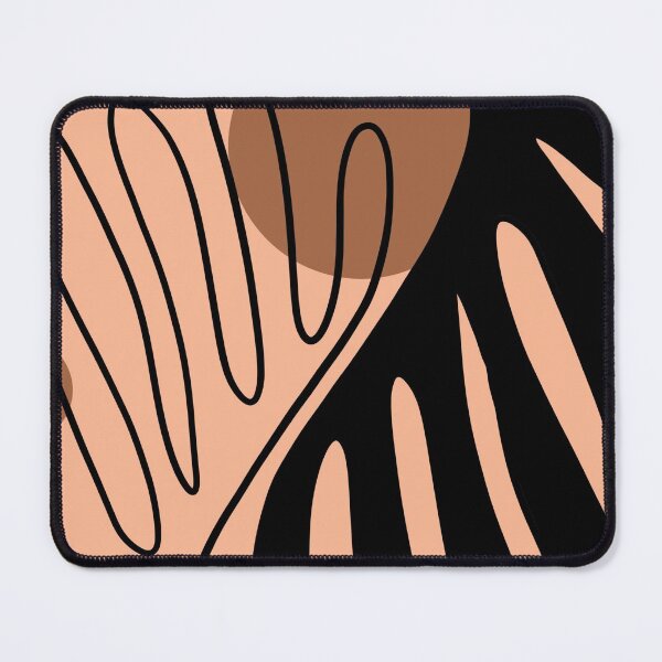 Item preview, Boho Matisse leaf art designed and sold by Tanuja Sharma.