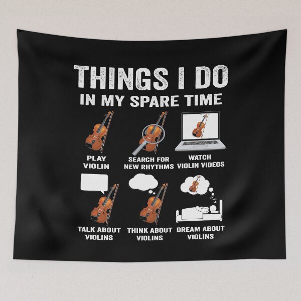 Item preview, Cello Violin musician cellist Things I do in my spare time designed and sold by jojocat90.