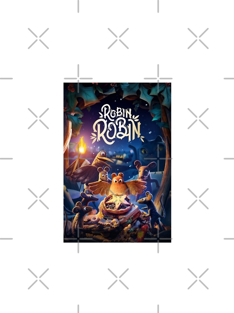 Aperçu 5 sur 5. Robe trapèze avec l'œuvre Robin Robin créée et vendue par Letitbe12.