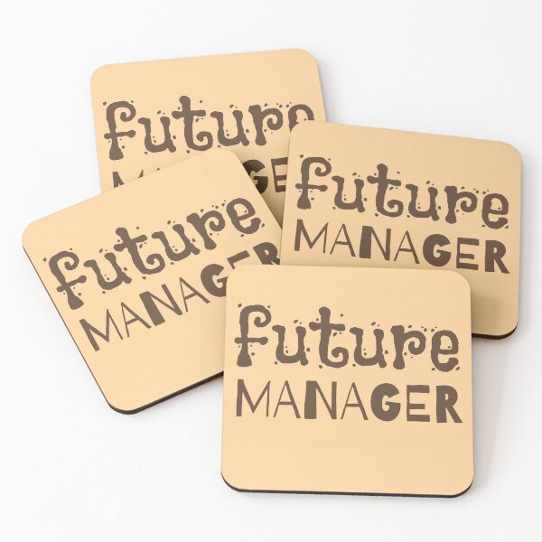 Item preview, Future Manager Funny Font Light designed and sold by trendingatees.