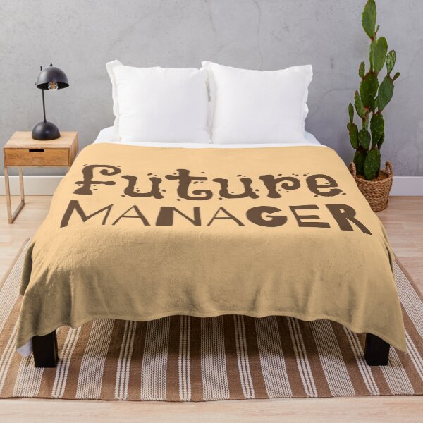 Item preview, Future Manager Funny Font Light designed and sold by trendingatees.