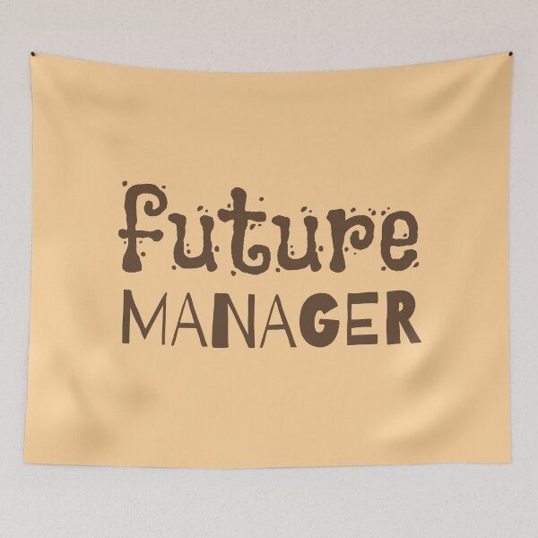Item preview, Future Manager Funny Font Light designed and sold by trendingatees.