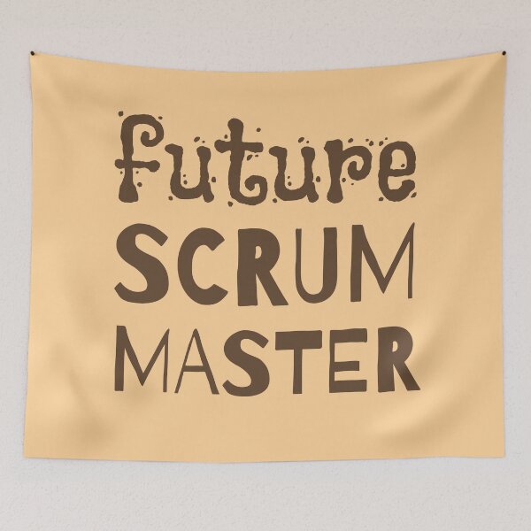 Item preview, Future Scrum Master Funny Font Light designed and sold by trendingatees.