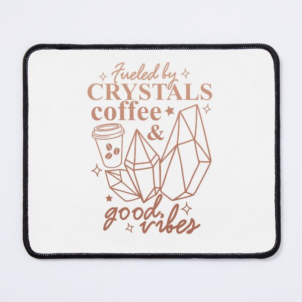 Item preview, Fueled By Crystals Coffee & Good Vibes designed and sold by 397HOUSE Your happy time.