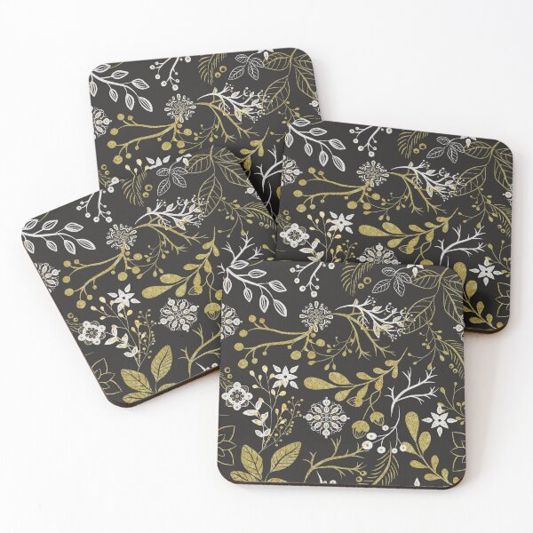 Item preview, Taika (Magic) Folk Botanicals And Nordic Ornaments Pattern designed and sold by TeeBeesDesign.