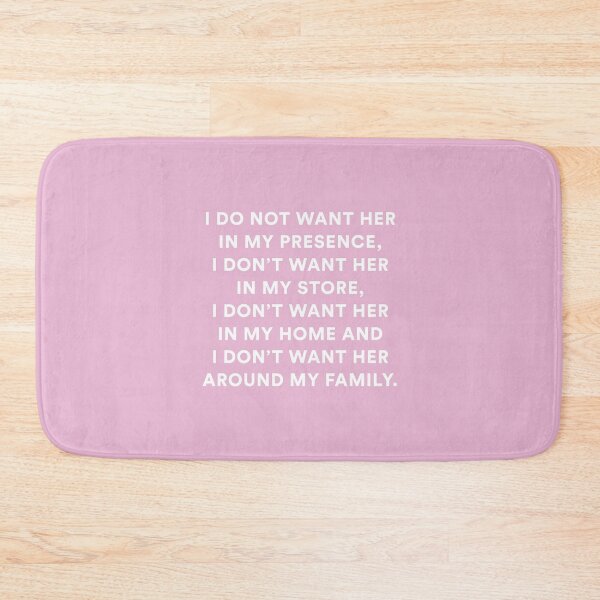 Item preview, I DO NOT WANT HER IN MY PRESENCE... | The Real Housewives of Salt Lake City designed and sold by guest-pillow.