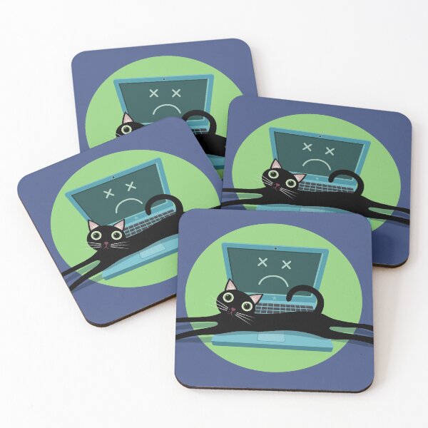 Item preview, Cat on laptop designed and sold by RGB-Ginger.