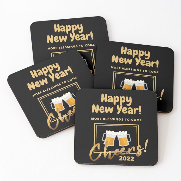 Item preview, Happy New Year Cheers Design designed and sold by Fatbread.