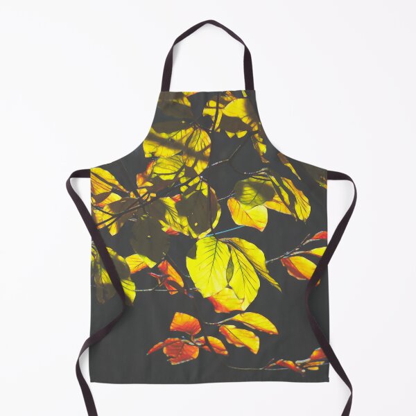 Item preview, Yellow and red autumn leafes designed and sold by Ingrid Hütten.