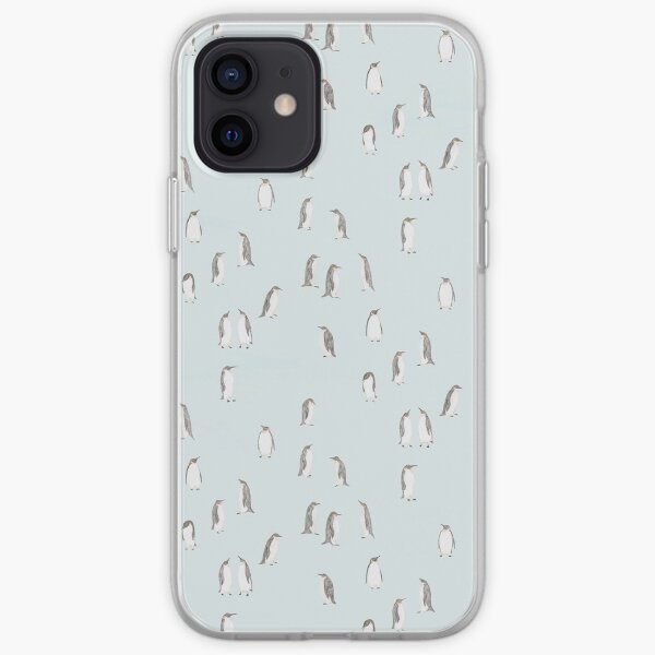 Penguin Pattern iPhone Soft Case