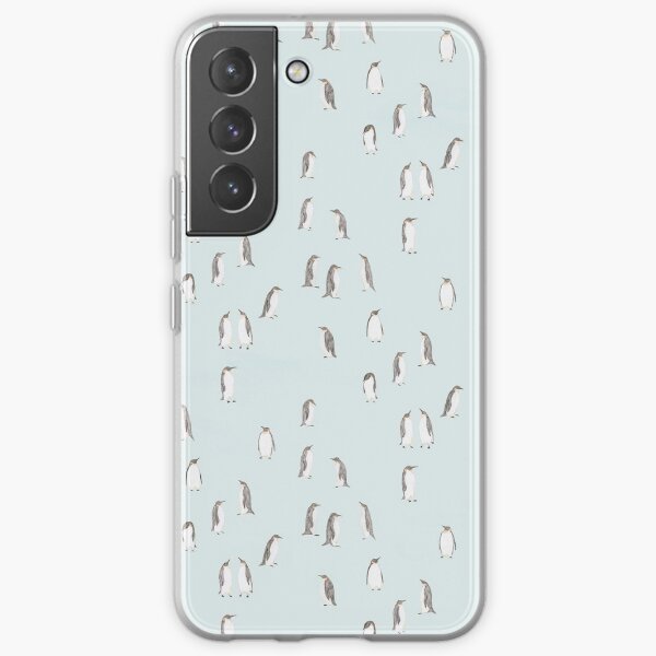 Penguin Pattern Samsung Galaxy Soft Case