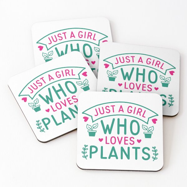 Item preview, Just A Girl Who Loves Plants designed and sold by cherrific.