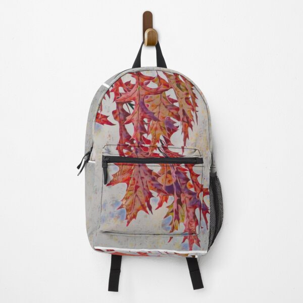 Item preview, Red oak leafes designed and sold by Ingrid Hütten.