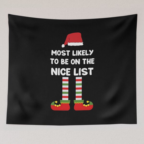 Item preview, Most Likely To Christmas Be On The Nice List Family Group Boys Girls Shirt designed and sold by YourgiftShop.
