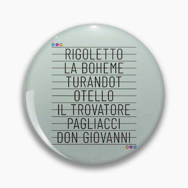 Item preview, I Love Opera Music List for Opera Fans - Opera designed and sold by ClickForMore.