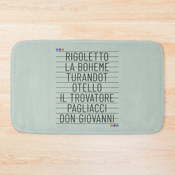 Item preview, I Love Opera Music List for Opera Fans - Opera designed and sold by ClickForMore.