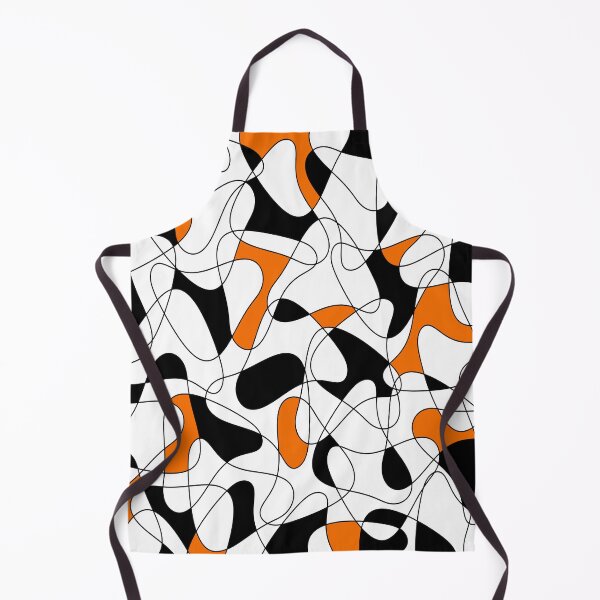 Item preview, Abstract pattern - orange and white. designed and sold by K.S ART.
