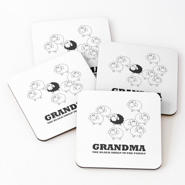 Item preview, Grandma the Black Sheep in The Family - Funny designed and sold by NGAGE "LIVE LIFE".