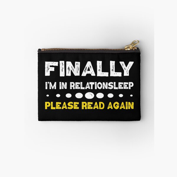 Item preview, Finally Iam In Relationsleep | Sleep Lover Sarcastic designed and sold by Eddie SH.