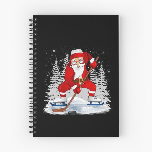 Item preview, Santa Playing Hockey Christmas Gift For Hockey Players designed and sold by Twan-Pas31.