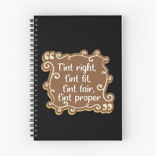 Item preview, T'aint Right, T'aint Fair, T'aint Fit, T'aint Proper designed and sold by Raminovitch.