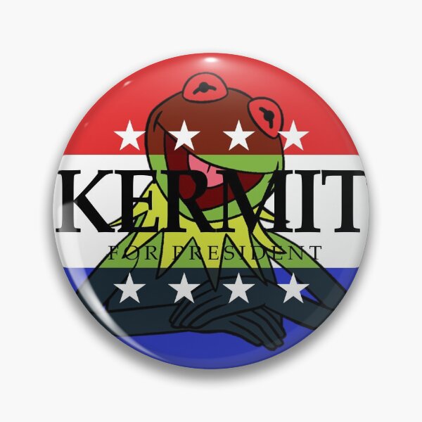 Item preview, Muppet Kermit For President 2024 designed and sold by SohaniAlfonso.