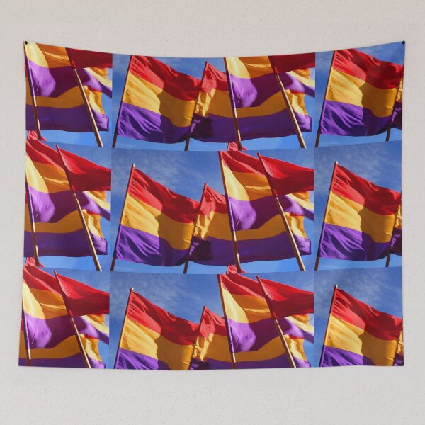 Item preview, The Spanish Republican flag designed and sold by Sara Sanchez PHOTO.