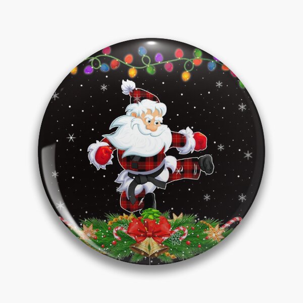 Artikelvorschau, Passender Buffalo Plaid Taekwondo Spieler Weihnachtspyjama entworfen und verkauft von DesignByMai.