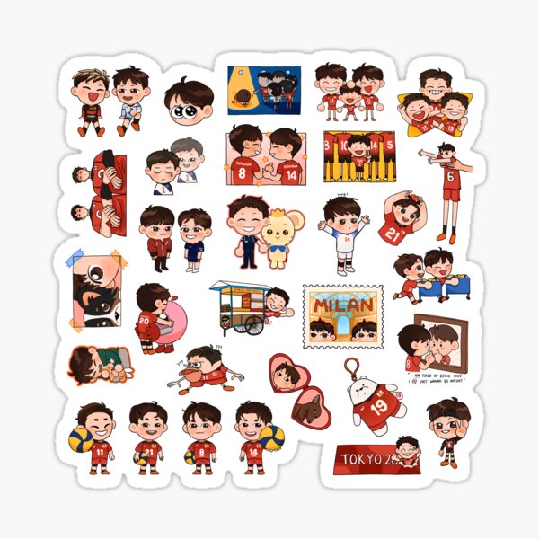 Item preview, Ryujin Nippon Sticker Set designed and sold by cchuu.
