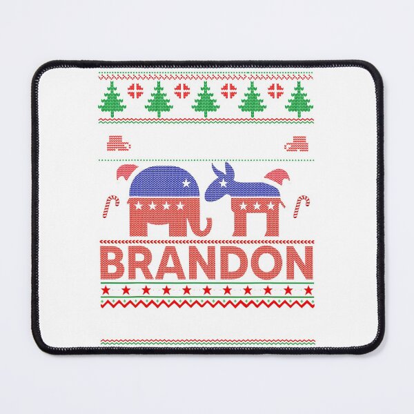 Item preview, Go Brandon Let's Go 2024 Meme Biden Ugly Christmas Sweater T-Shirt designed and sold by abigailbullock.
