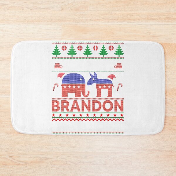 Item preview, Go Brandon Let's Go 2024 Meme Biden Ugly Christmas Sweater T-Shirt designed and sold by abigailbullock.