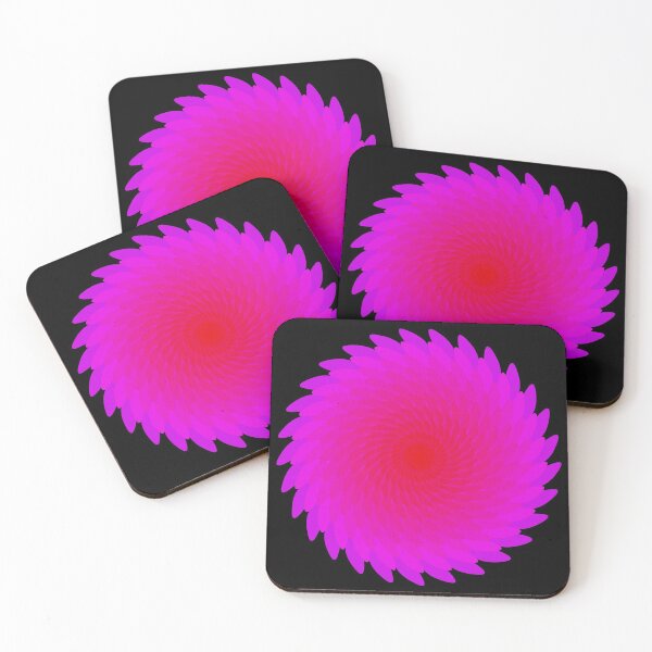 Item preview, Pop Art Beautiful Dahlia Pink  and Red Flower designed and sold by BloomCatB.