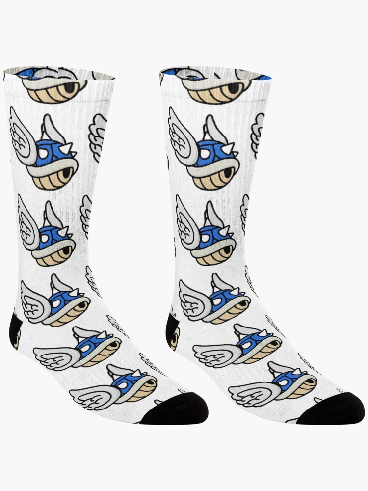 Thumbnail 3 of 5, Socks, Blue Shell designed and sold by Radradrad.