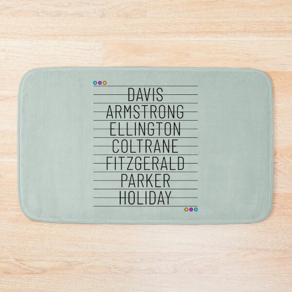 Item preview, Jazz Music Fan List of Jazz Legends - Jazz designed and sold by ClickForMore.