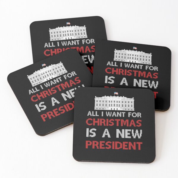 Item preview, All I Want for Christmas is a New President designed and sold by YourgiftShop.