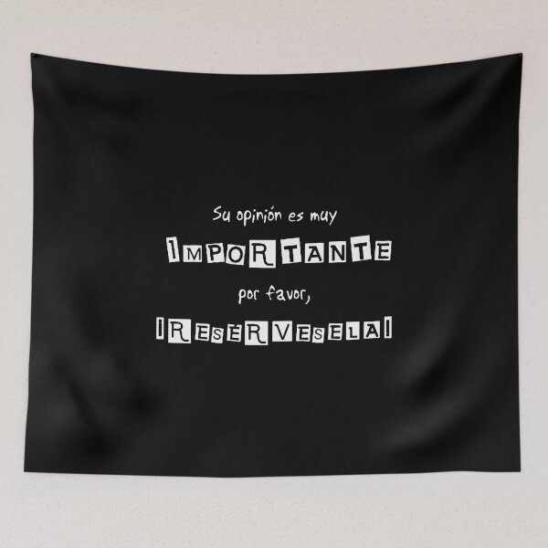 Item preview, Your opinion is important, reserve it! designed and sold by EstherMumVisual.