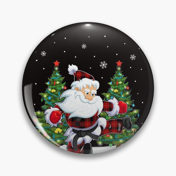 Artikelvorschau, Passender Buffalo Plaid Taekwondo Player Weihnachtspyjama entworfen und verkauft von DesignByMai.