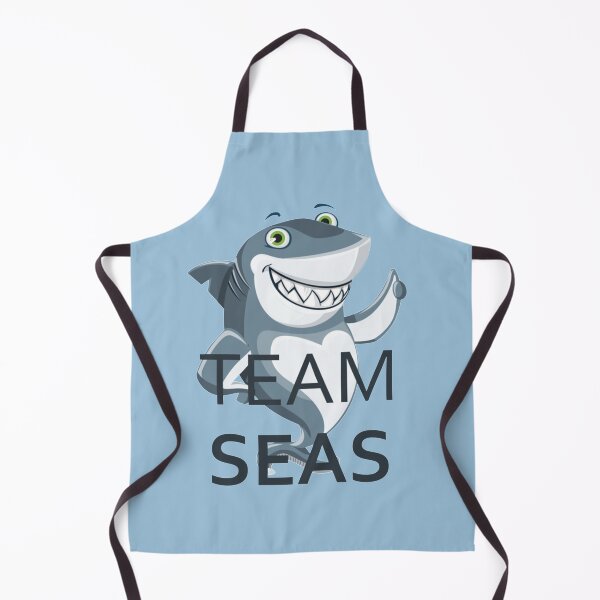 Item preview, Team seas shark   designed and sold by Rachel-CAshop.