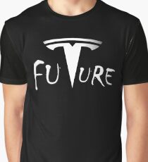 Tesla motors is Future - Cars Elon Musk Graphic T-Shirt