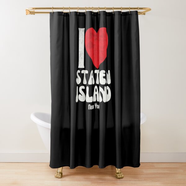 Vista previa del artículo con la obra «Amo a los amantes de Staten Island Retro apenado», diseñado y vendido por IonMititelu.