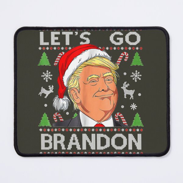 Item preview, Funny Lets Go Brandon Trump Ugly Christmas  Active  designed and sold by EllieHollow.