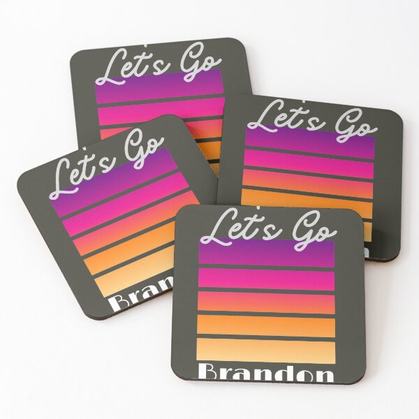 Item preview, Funny Retro Vintage Sunset FJB Lets Go Brandon   designed and sold by EllieHollow.