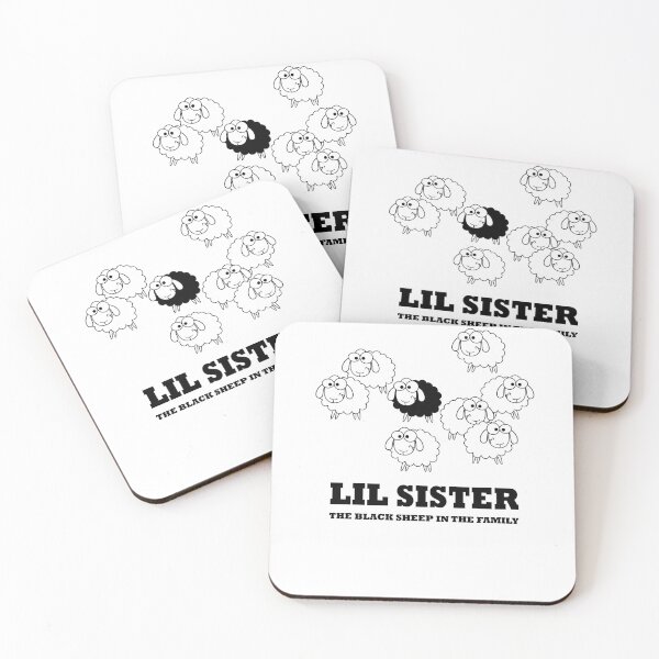 Item preview, Lil Sister the Black Sheep in The Family - Funny designed and sold by NGAGE "LIVE LIFE".